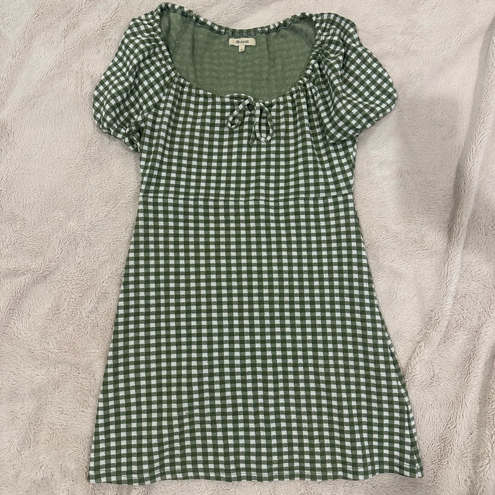 Madewell gingham dress